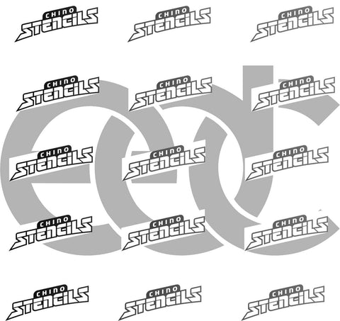 EDC # 1035 A art stencil