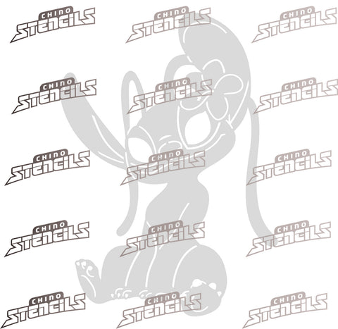 Angel ( Stitch ) # 1861 art stencil