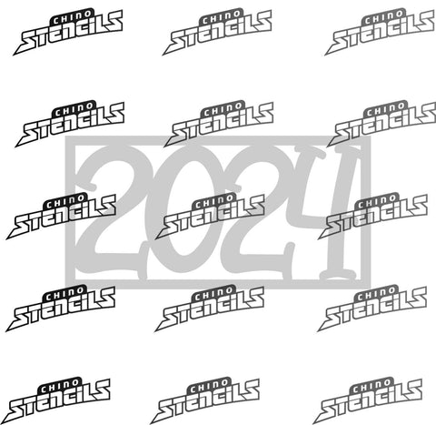 Year 2024 # 2433 F Art Stencil