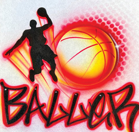 3007 Basketball Player 3 art stencil Template