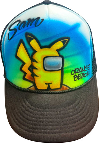 3241 Among Us Pika art stencil / template