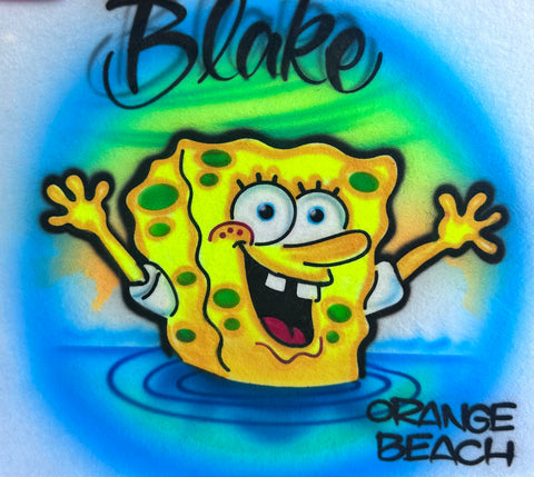 Cartoons sponge # 3247 art stencil