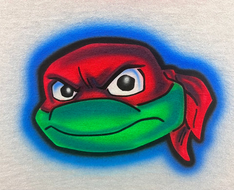 3087 ( B ) Ninja Turtle Rafael art stencil / template