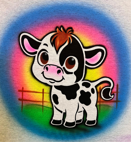 Cow Beach Animals # 3235 art stencil / template