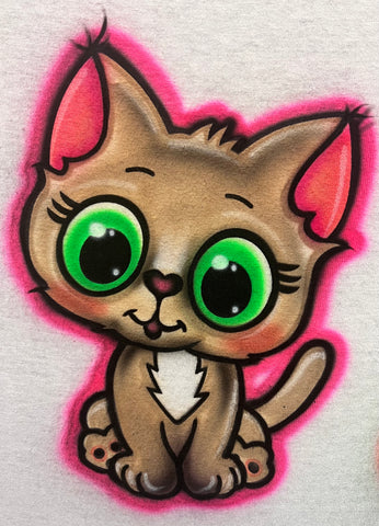 Animals Kitty Cat # 3255 art stencil