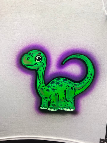 Dinosaur Long Neck Brontosaurus # 3256 art stencil