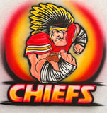 Football Chiefs Big Game  # 3260 art stencil