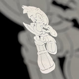 Anime Amy Sonic  # 3254 art stencil