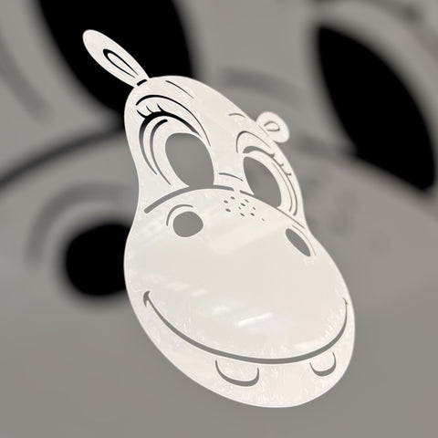 Beach / Animals Hippo # 3250 art stencil / template