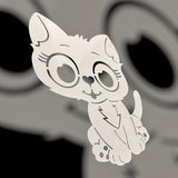 Animals Kitty Cat # 3255 art stencil