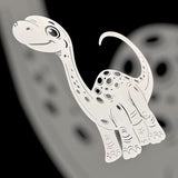 Dinosaur Long Neck Brontosaurus # 3256 art stencil
