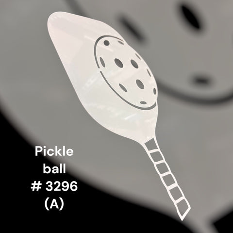 Sports Pickle Ball  # 3296 (A) art stencil Template