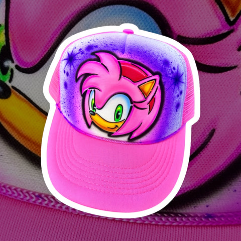 Amy B ( Sonic ) # 3254  art stencil / template