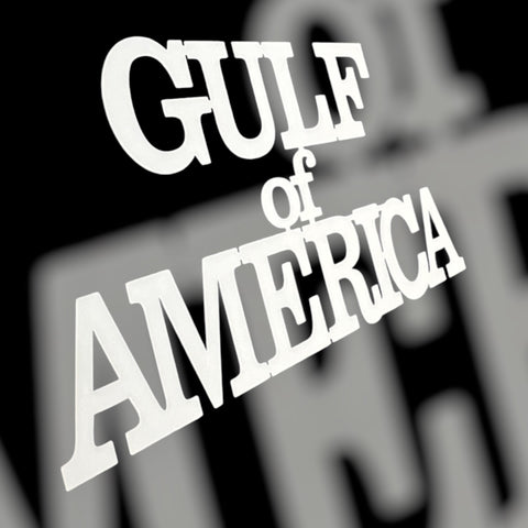 Gulf of America  # 3317 stencil Fan art