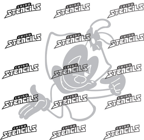 Anamaniac Dot # 2084 art stencil