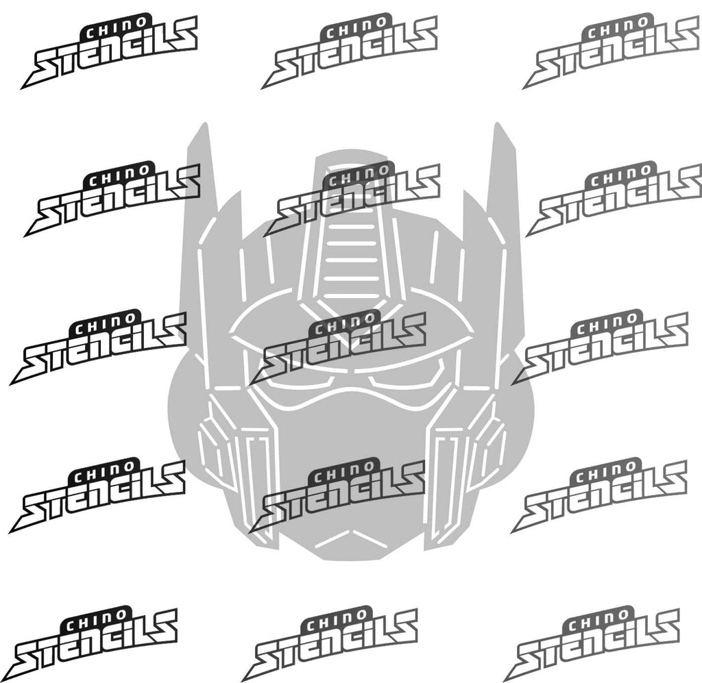Transformer Optimus 2292 art stencil / template Chino Stencils