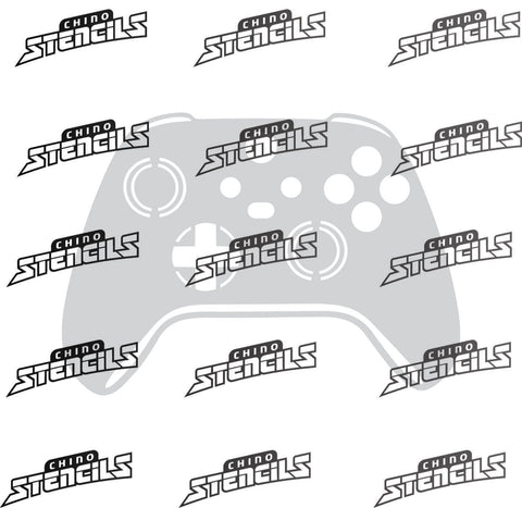 X Box controller # 2327 art stencil / template