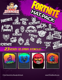 Fort Hat and Tshirt Stencil Pack