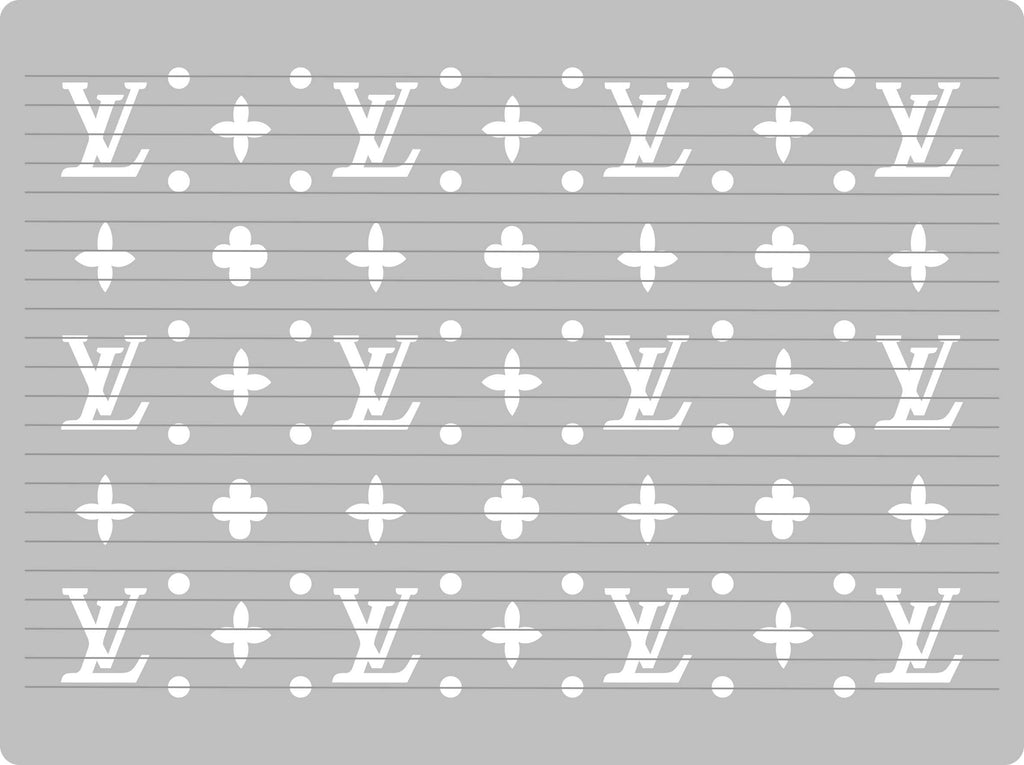 stencil lv pattern