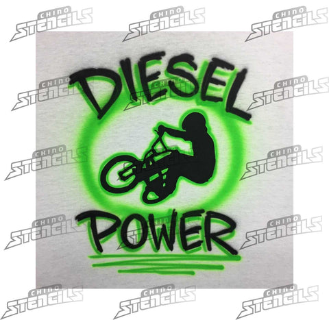 BMX Designs - Airbrush Custom art stencil T-shirt Pack arts crafts clipart bike bicycle