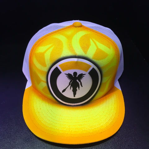 Airbrush Hat fan art Overwatch 6