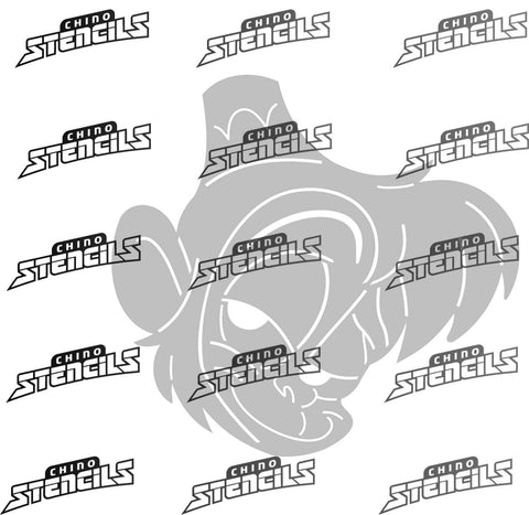 Aladin (Abu) Fan art stencil