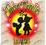 19 Valentine Designs - T-shirt art stencil Pack clipart airbrush design couples gift presents