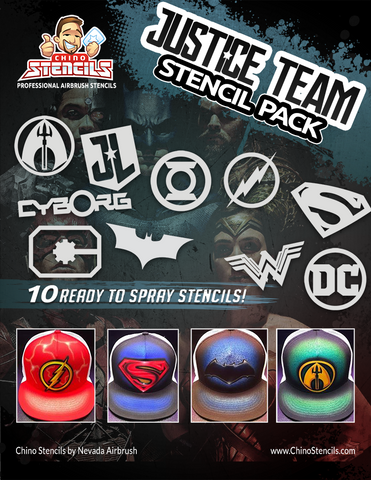 10 Justice Team Designs Pack