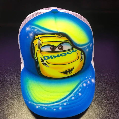 Custom Airbrushed Trucker Cap
