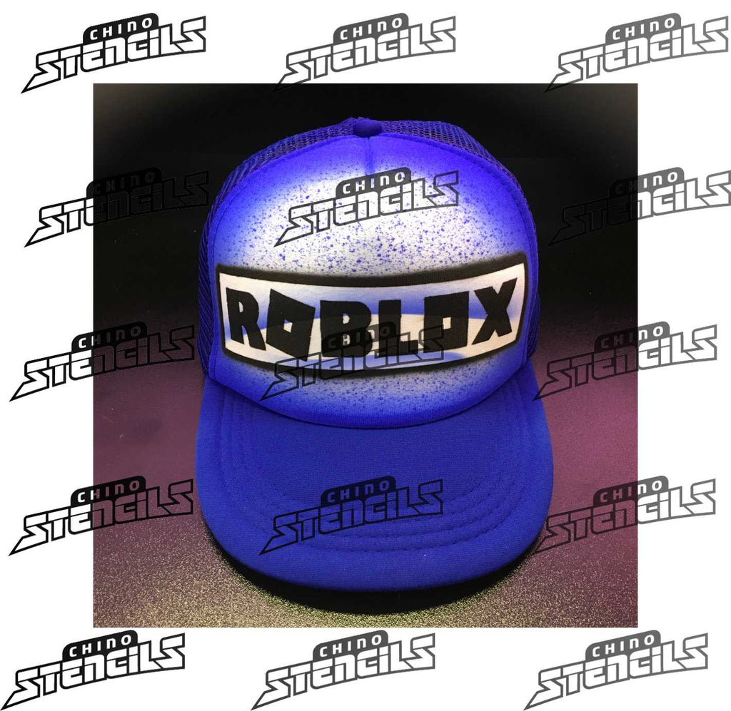 Roblox Logo 783-C065 Stencil