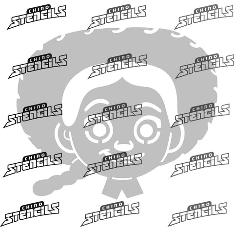 Toys (Jessie) # 1823 (E) art stencil