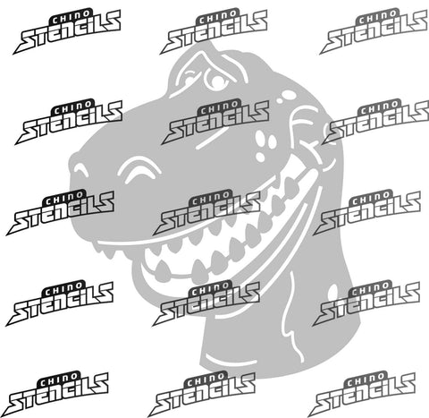 Toys (T-Rex) # 1823 (D) art stencil