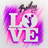 15 Cheerleader Designs - Airbrush Custom art stencil T-shirt Pack arts crafts cheer clipart