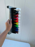 10CGR 10 count Airbrush Bottle Rack for 2oz chino stencils standard bottles