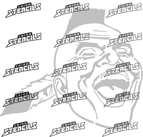 Brave Baseball # 2379 art stencil / template