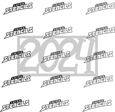 Year 2024 # 2433 F Art Stencil