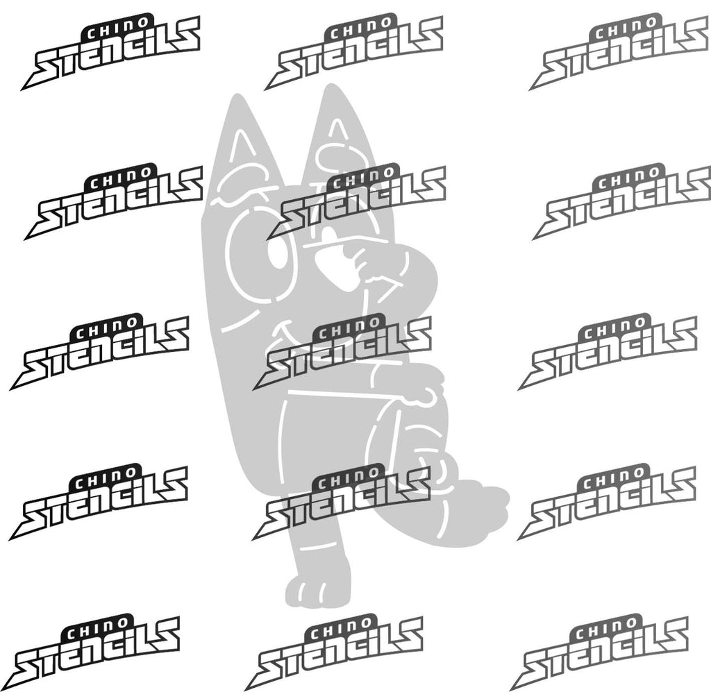 Bluey 2435 Fan Art Stencil Design Chino Stencils bluey-2435-fan-art-stencil-design-chino-stencils