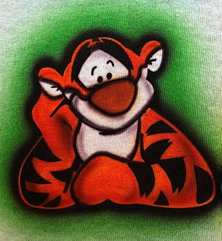 Cartoon Tiger # 2468 C Art Stencil