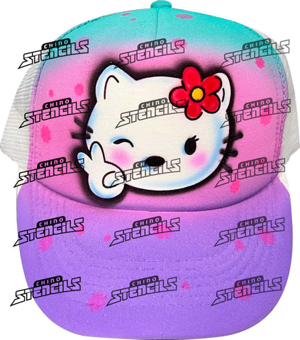Anime H. Kitty # 2479 ( A ) Fan art stencil