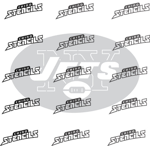 Football Jets  # 507 art stencil
