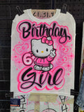 Hello kitty hip hop # 3372 art stencil