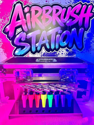 PAS PORTABLE AIRBRUSH STATION
