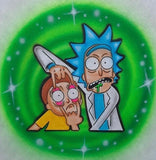 Rick and Morty # 1366 Art Stencil