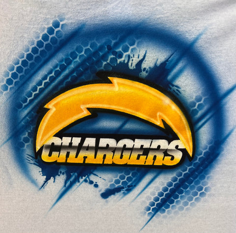 Football Chargers # 2428 art stencil
