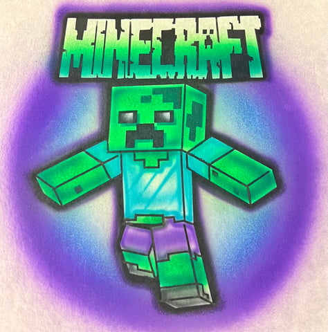 Mine Zombie # 3311 stencil Fan art