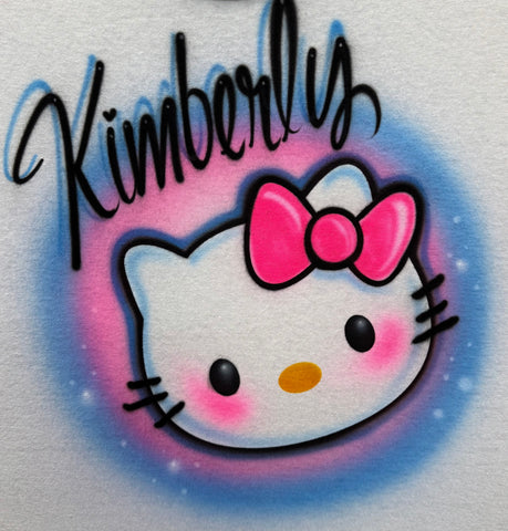 Hello Kitty Face # 2318 Fan art stencil