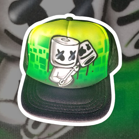 Gamer Fort Nite Marshmellow 2 #1787 art stencil