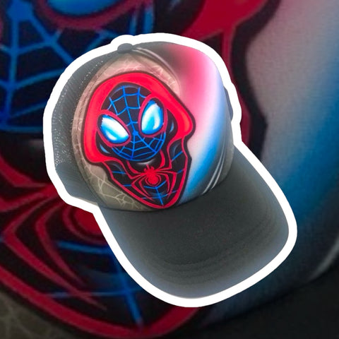 Spiderman # 1865 Miles art stencil