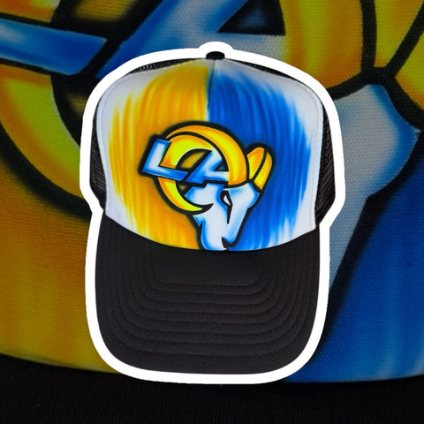 Football Rams  # 2178  art stencil