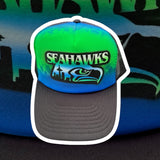 Football Seahawks #1 art stencil